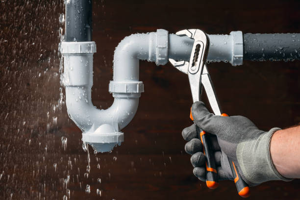 Professional Leak Detection technician working in Chatham, IL